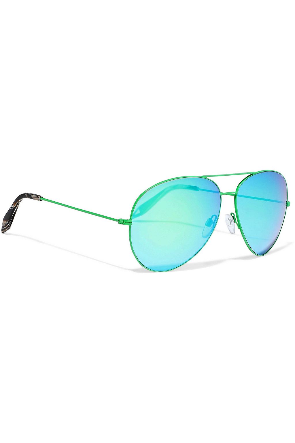 VICTORIA BECKHAM Classic Victoria aviator-style metal sunglasses