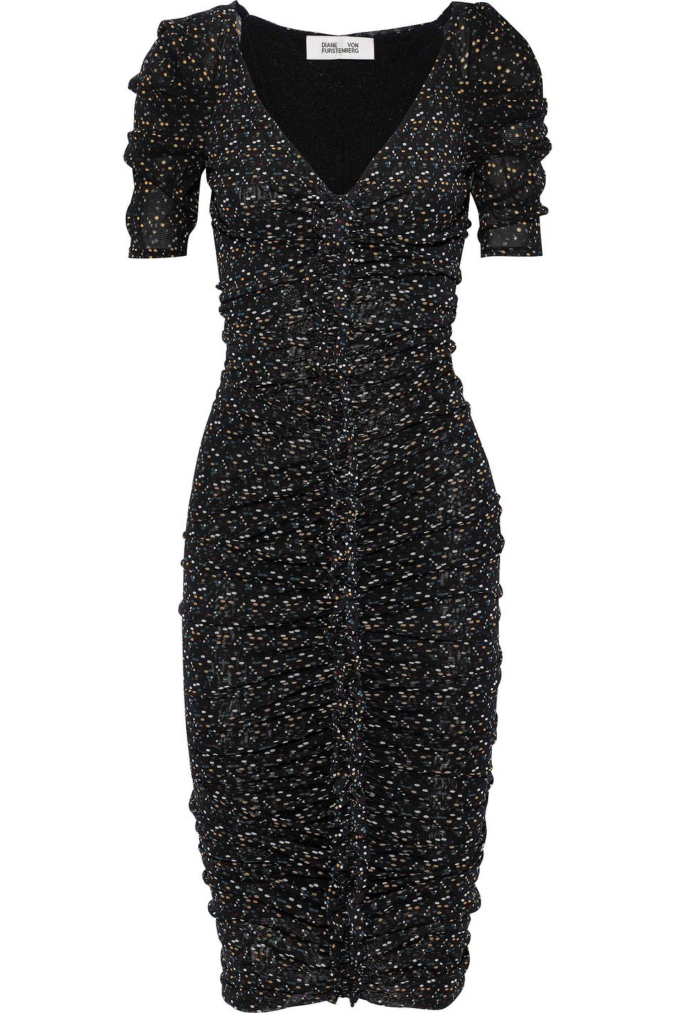 diane von furstenberg polka dot dress