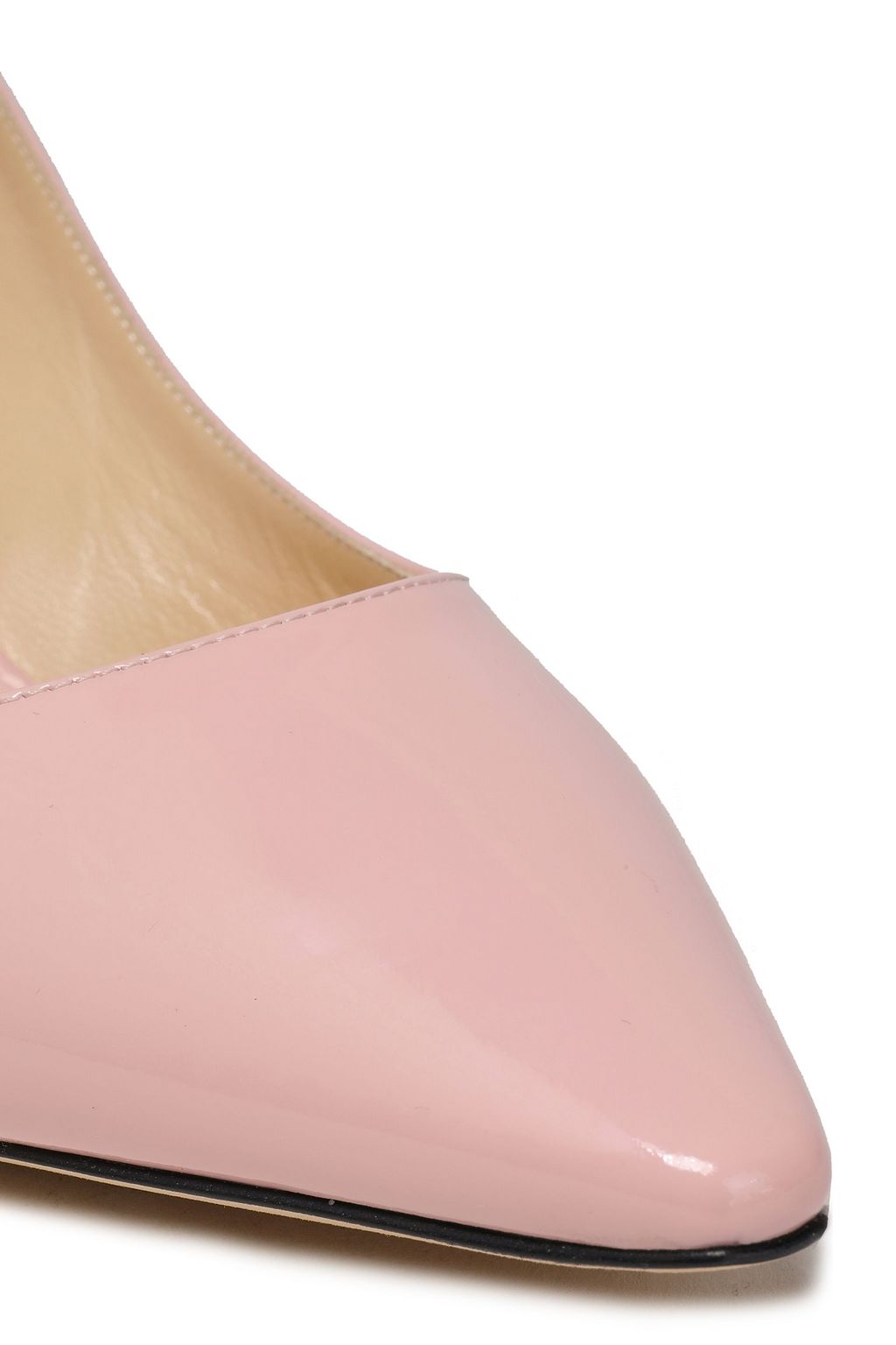JIMMY CHOO Patent-leather slingback pumps