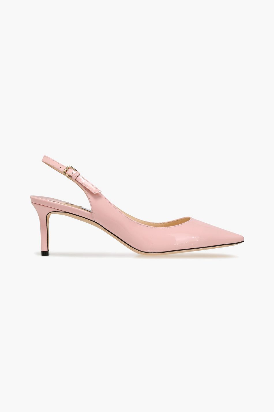 baby pink court shoes