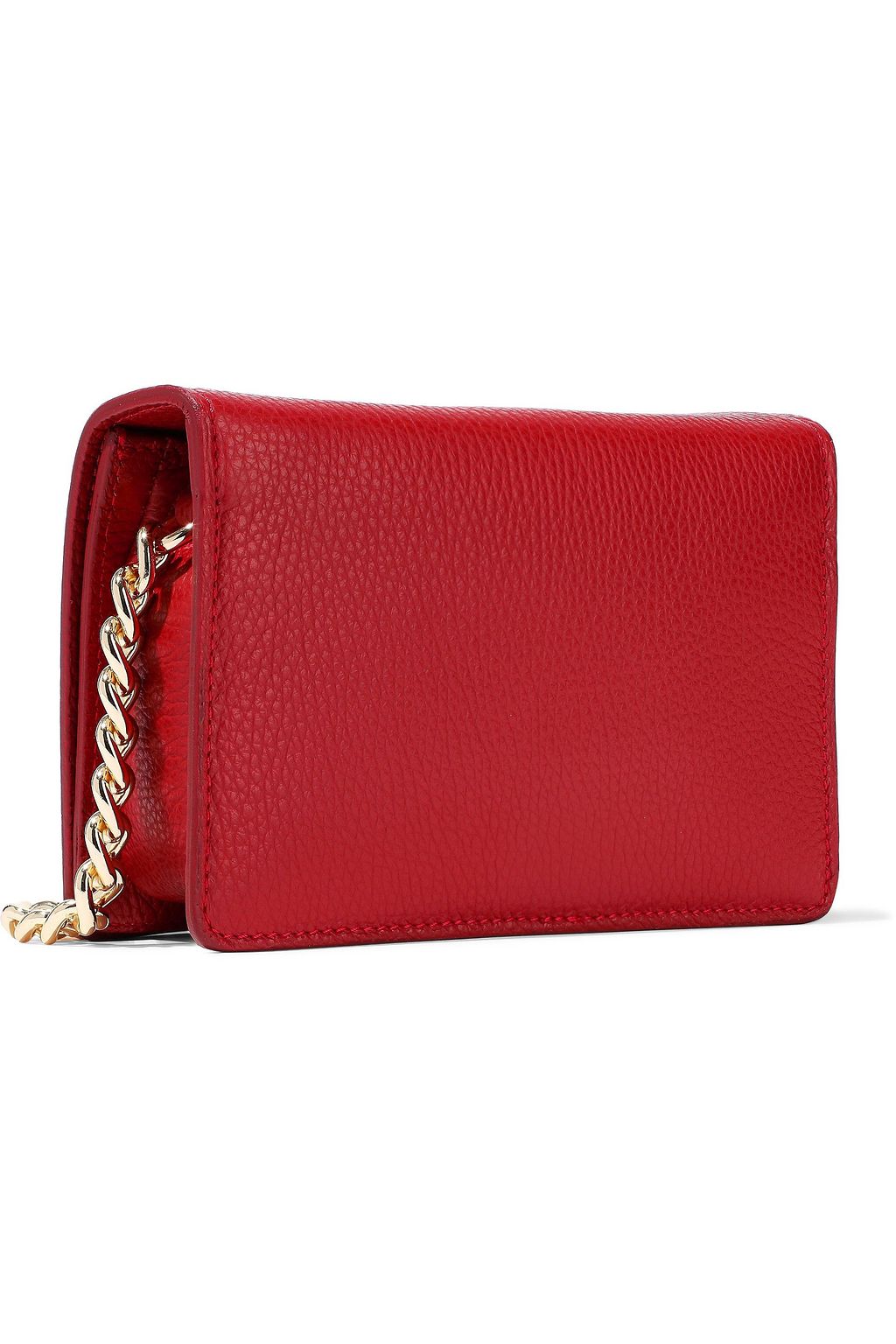 ROBERTO CAVALLI Pebbled-leather shoulder bag