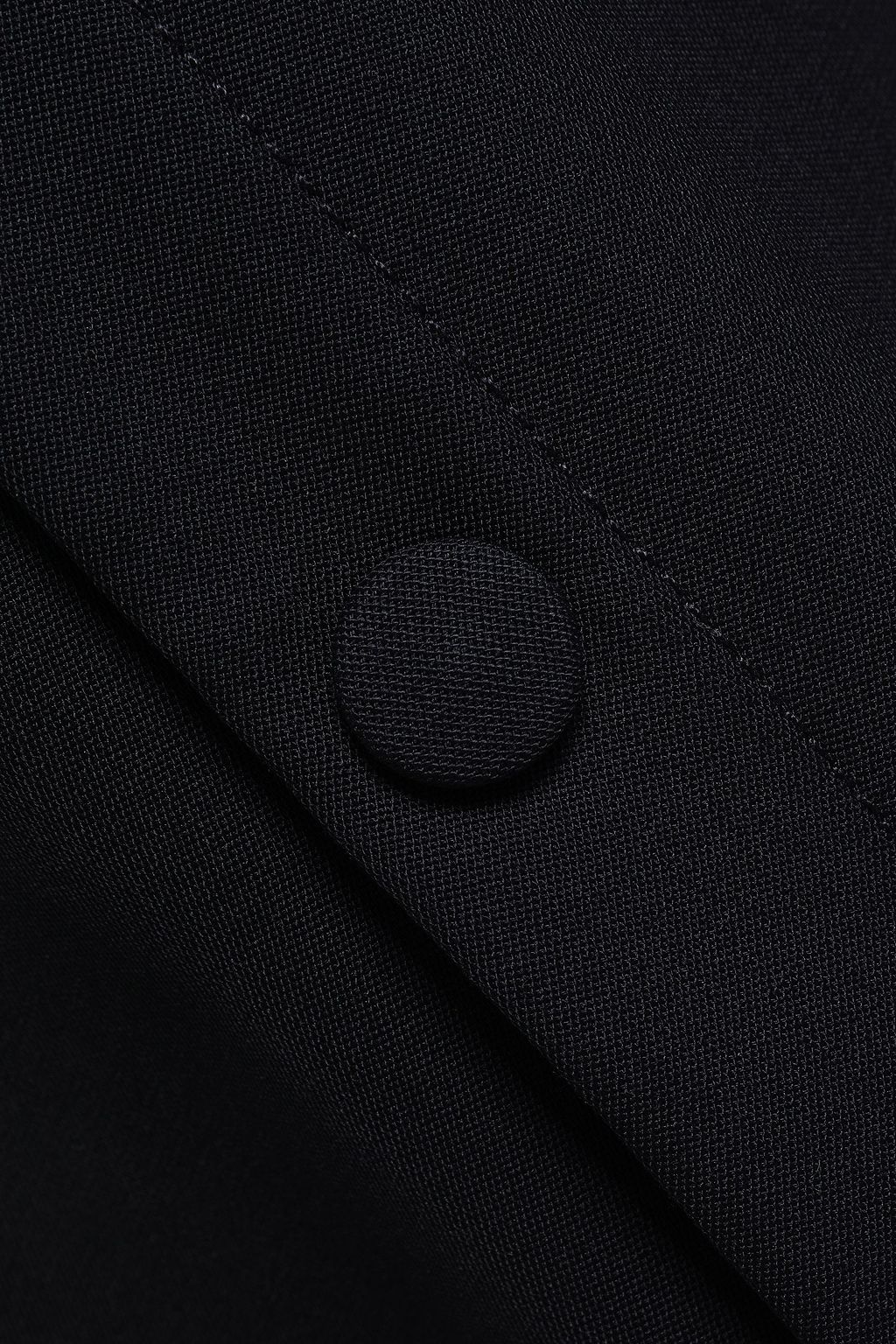 JOSEPH Odon snap-detailed twill straight-leg pants