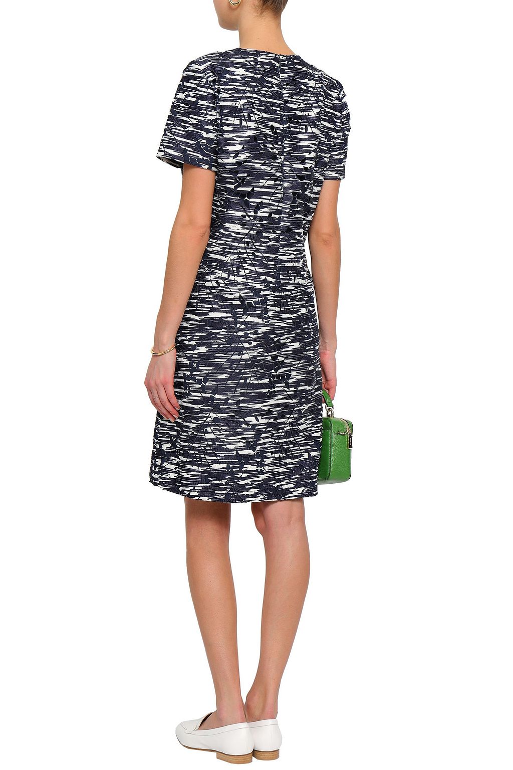 TORY BURCH Dina printed woven dress