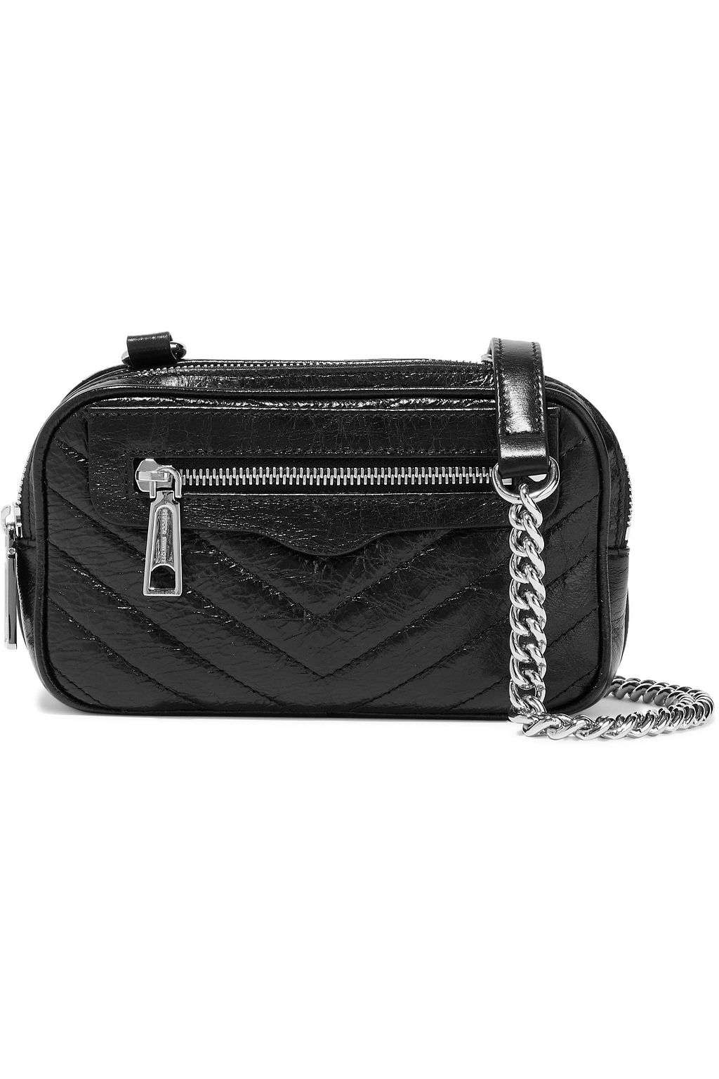 rebecca minkoff double zip crossbody