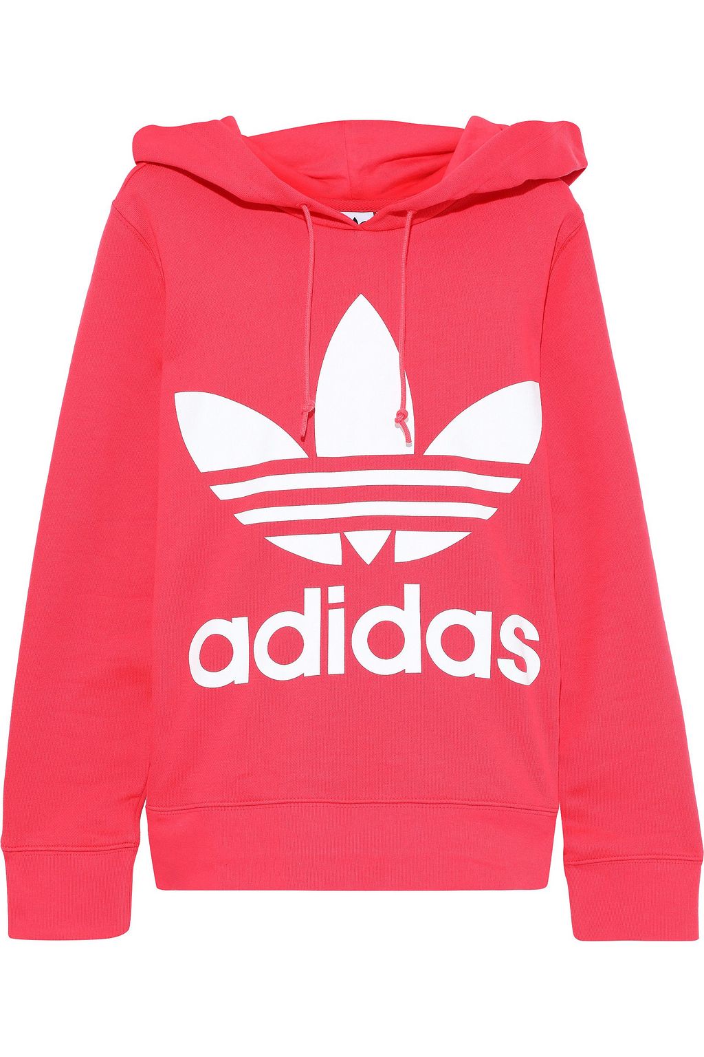 bright red adidas hoodie