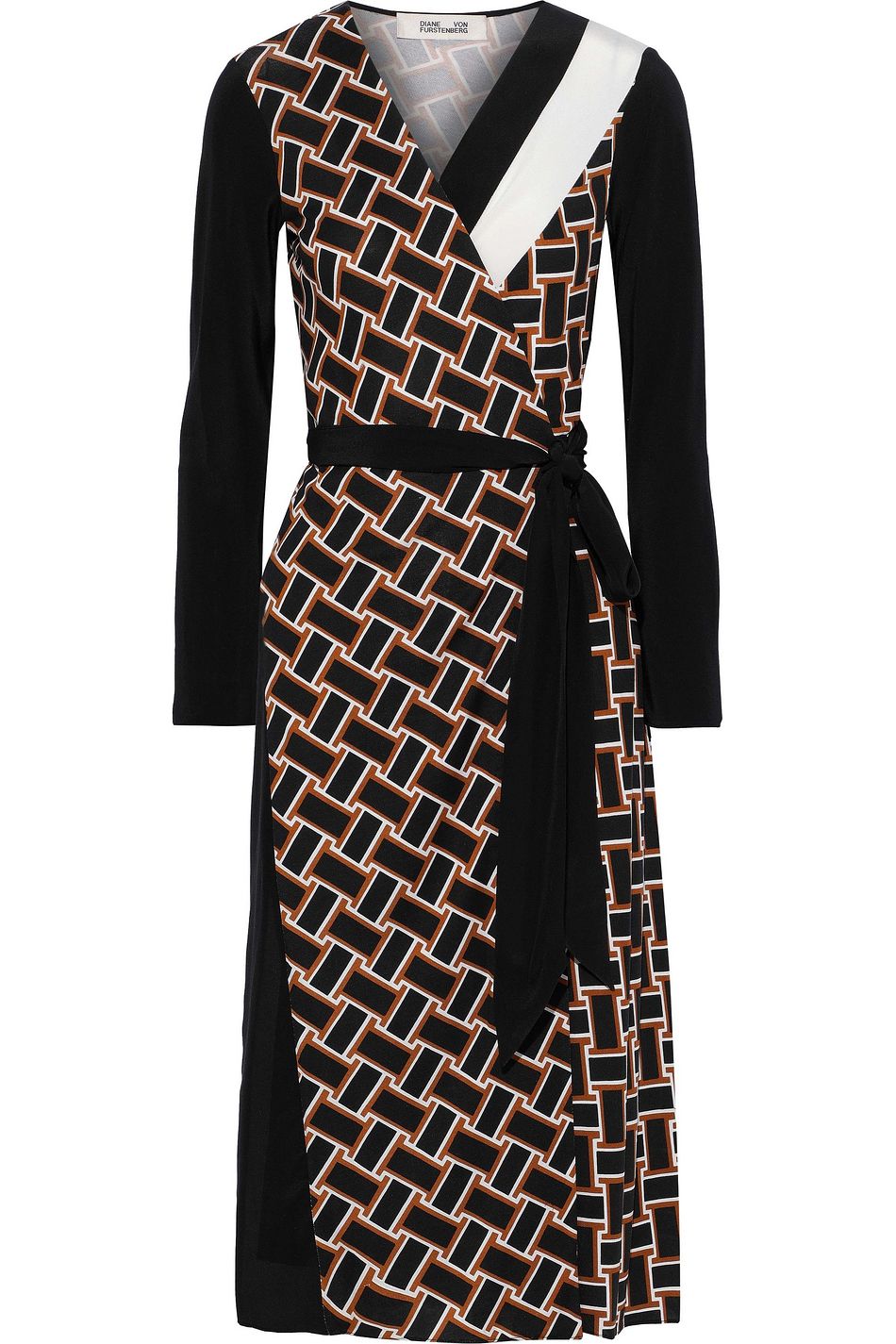jersey dvf wrap dress