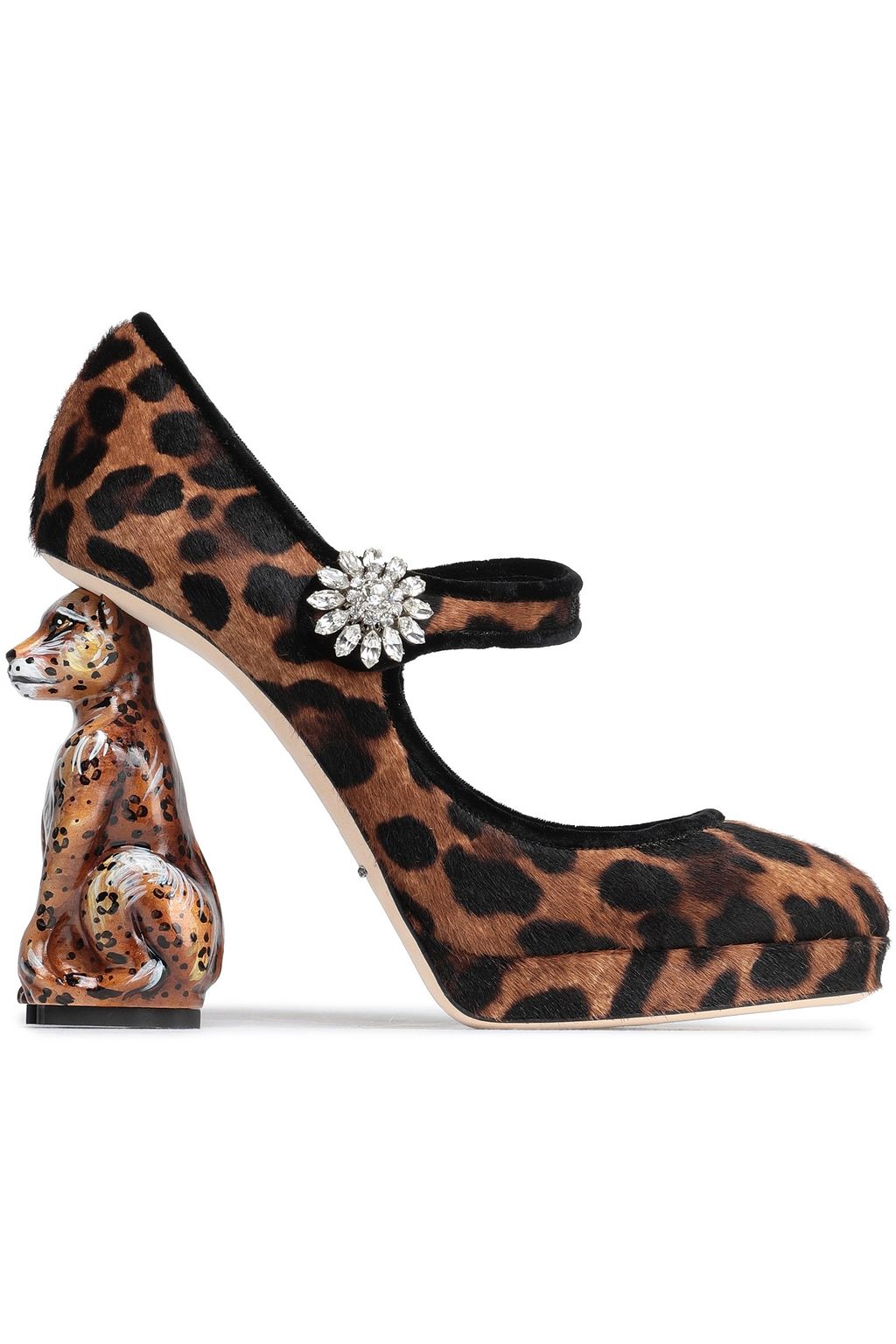 mary jane leopard print shoes