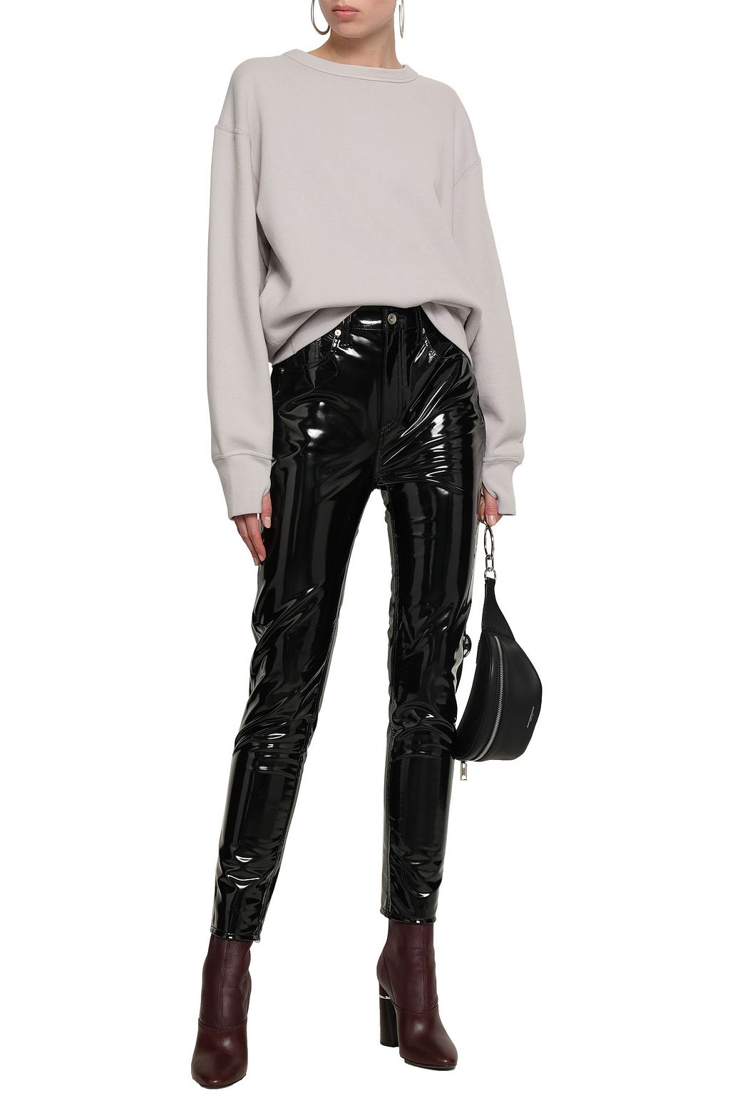 rag and bone vinyl pants