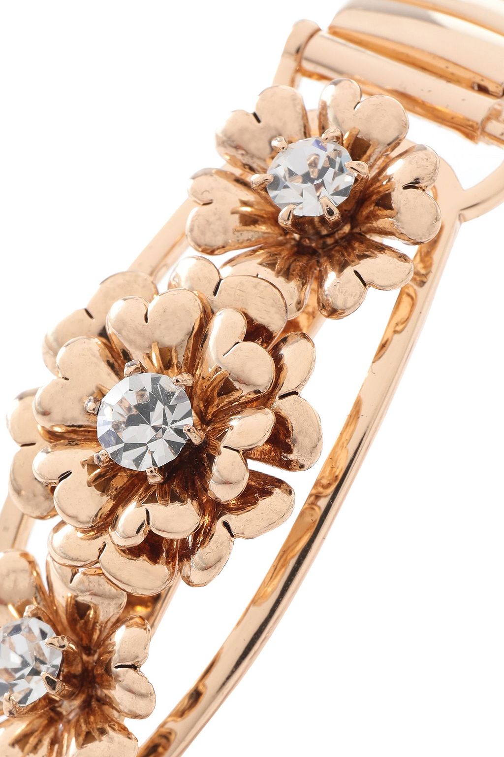 DANNIJO Elaine gold-tone crystal bracelet