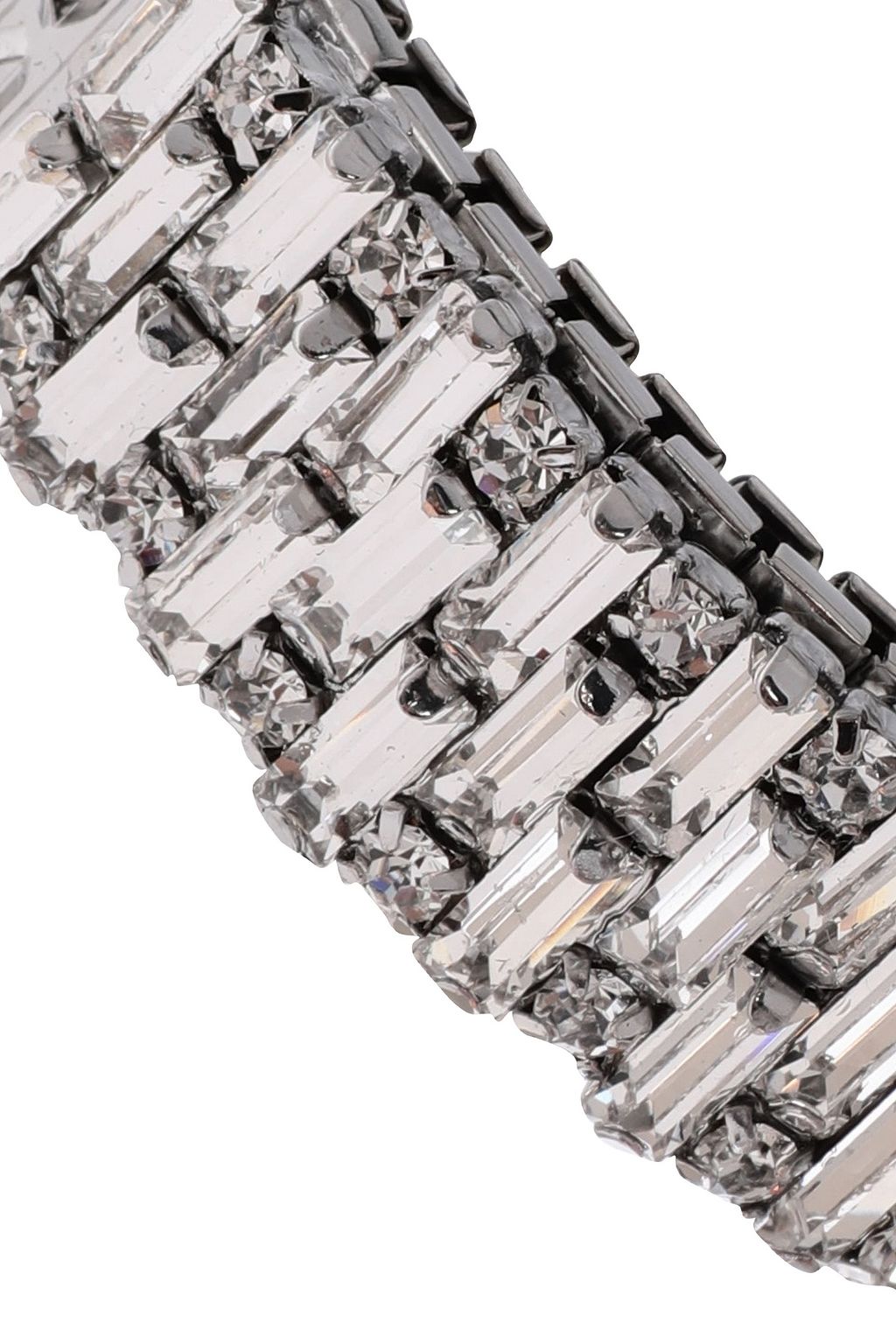 DANNIJO Silver-tone crystal bracelet