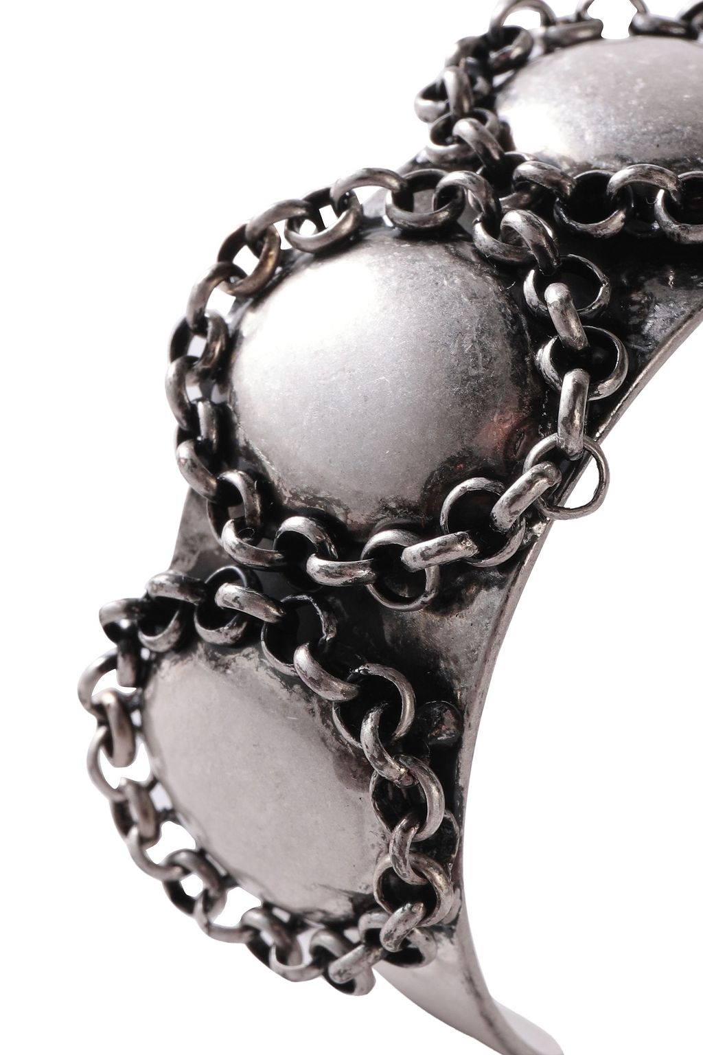 DANNIJO Burnished silver-tone cuff