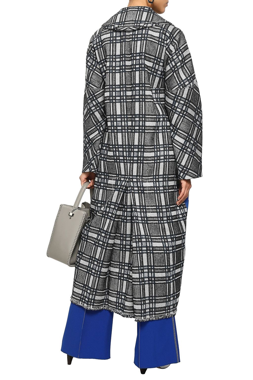 MARNI Checked tweed coat