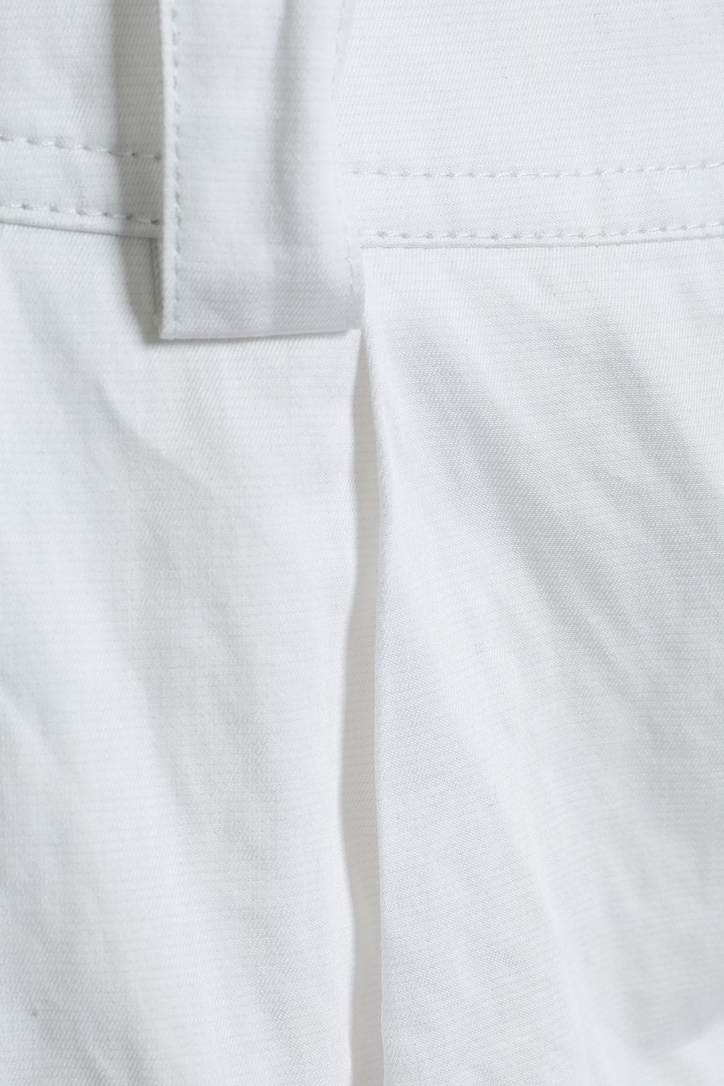 MICHAEL KORS COLLECTION Cropped cotton-blend straight-leg pants
