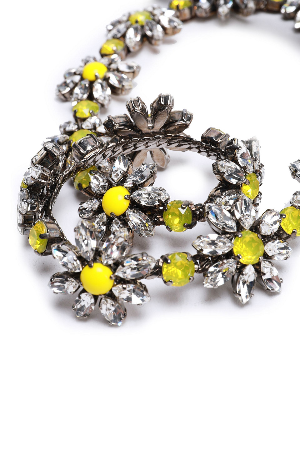 Shop Dolce & Gabbana Gunmetal-tone, Crystal And Suede Belt In Black