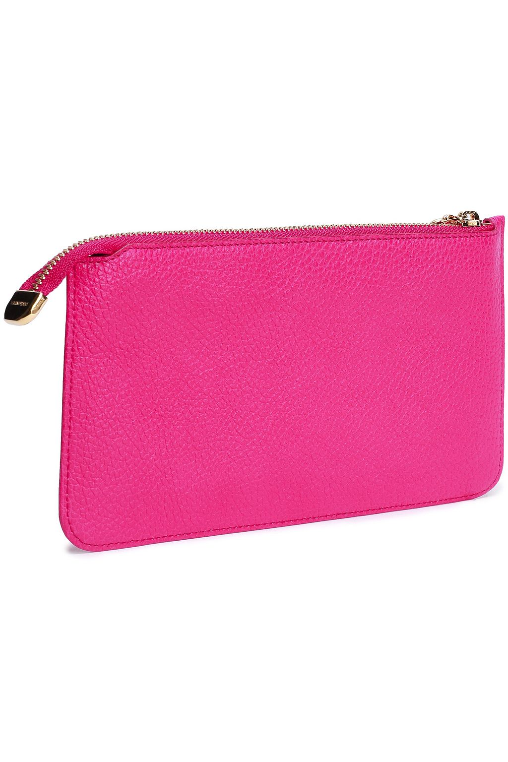 DOLCE&GABBANA Pebbled-leather clutch