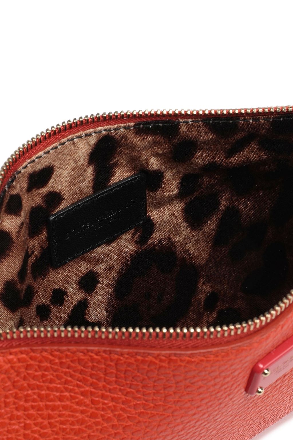 DOLCE&GABBANA Pebbled-leather shoulder bag