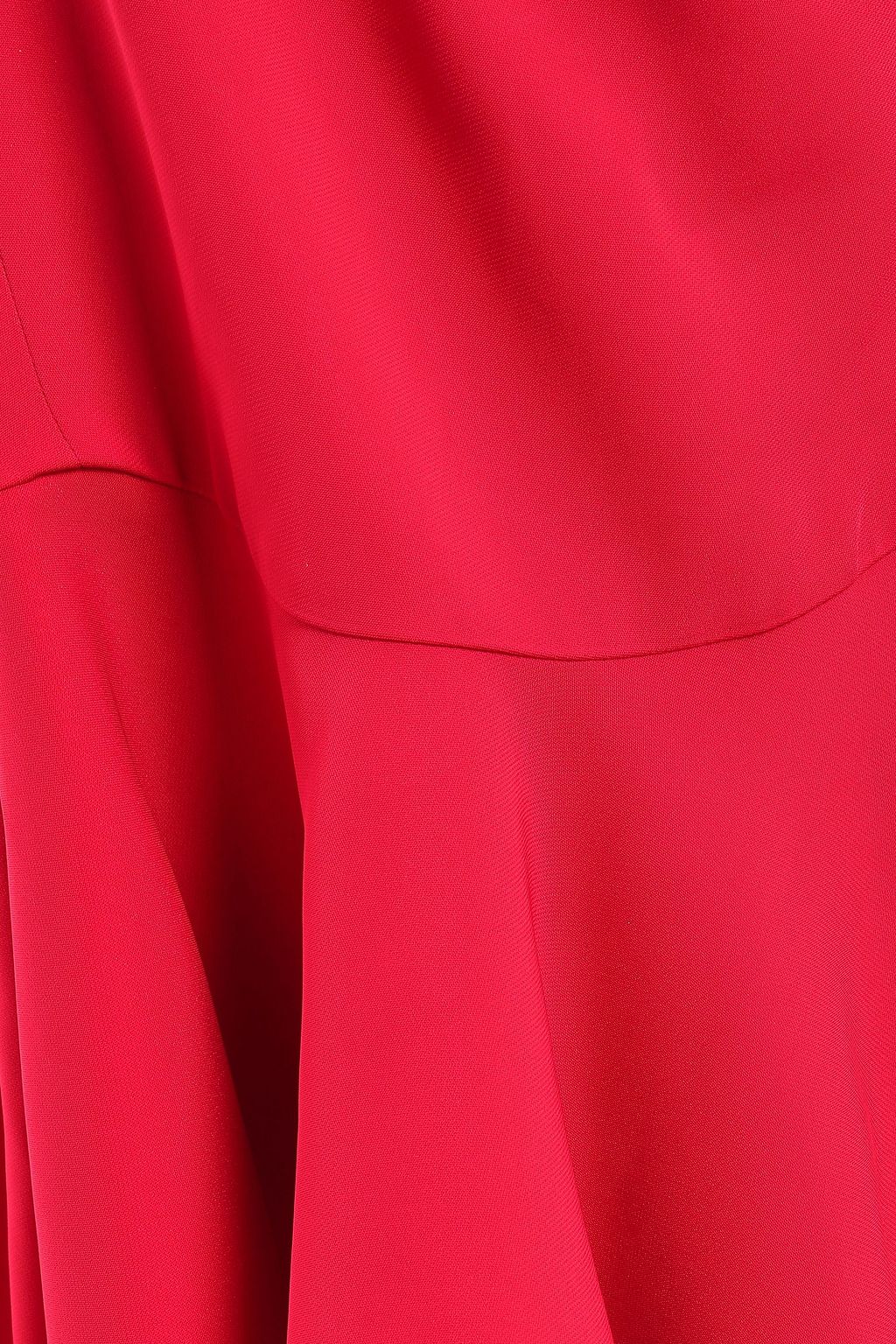 ANTONIO BERARDI Ruffled stretch-crepe peplum top
