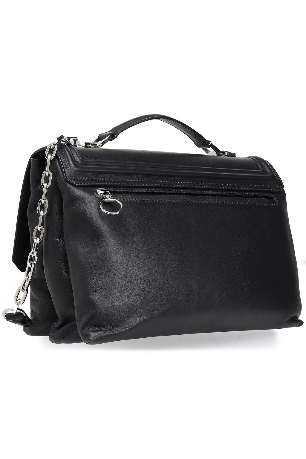 VERSACE Leather shoulder bag