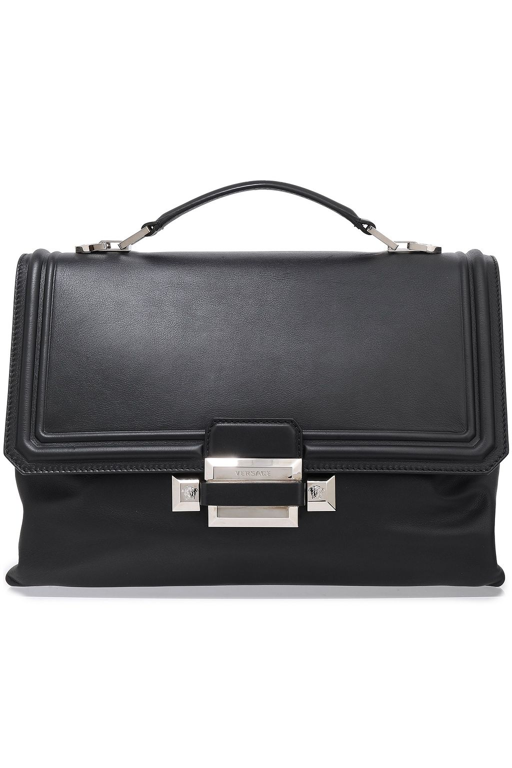 VERSACE Leather shoulder bag