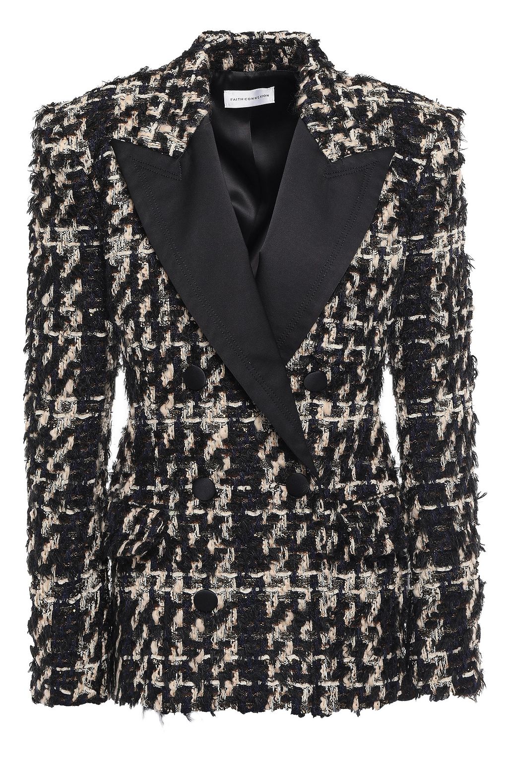 boucle tweed blazer