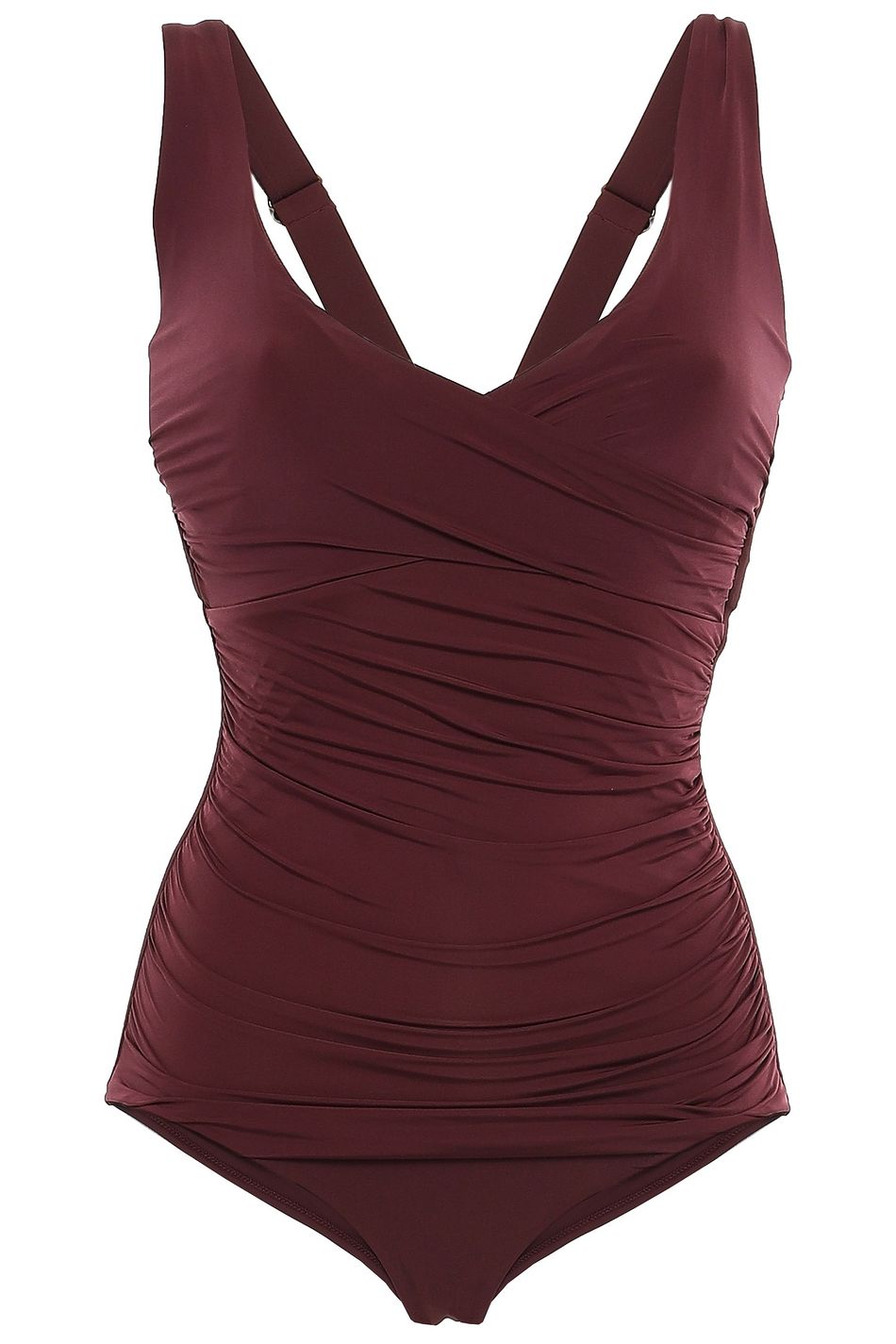 burgundy swimwear