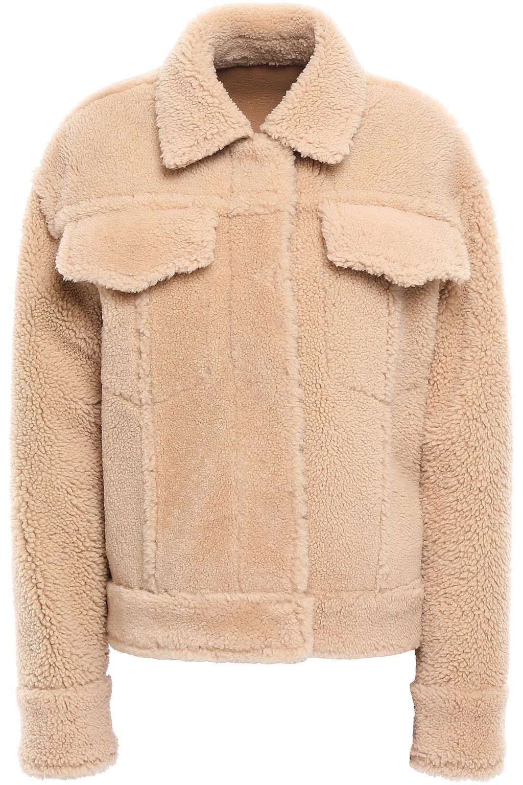 kenzo shearling jacket