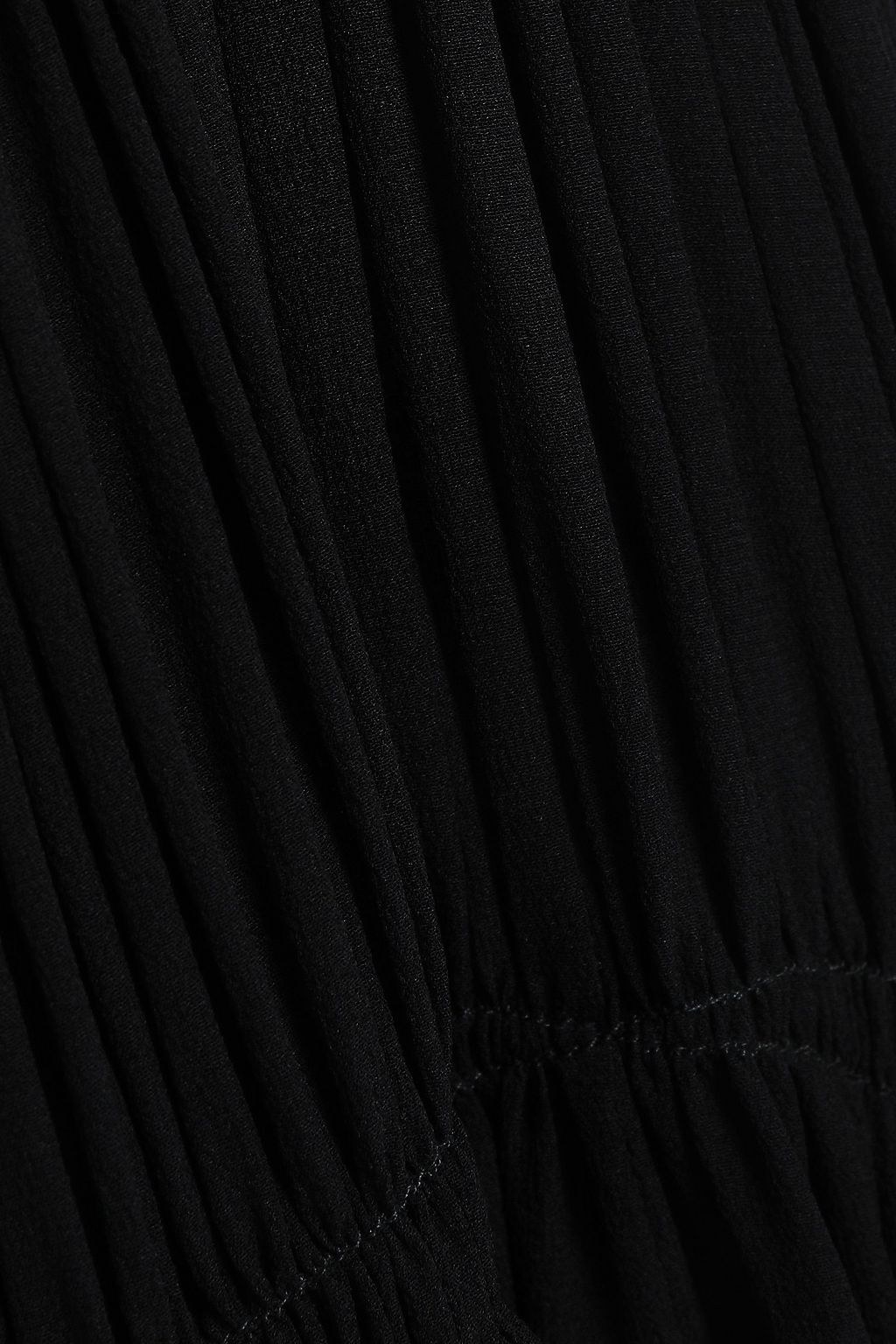 STELLA MCCARTNEY Claire ruched silk-georgette mini dress