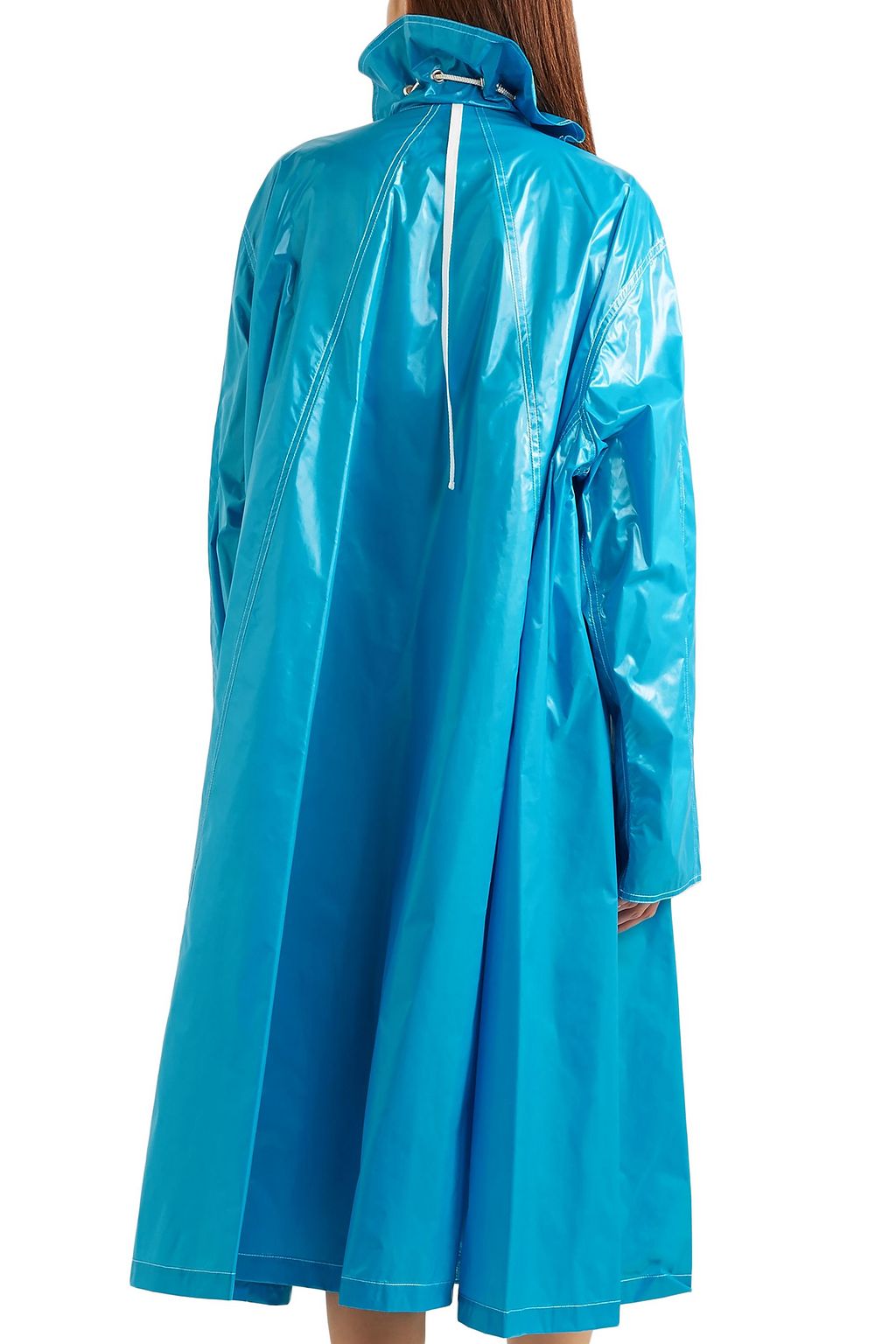 CALVIN KLEIN 205W39NYC Oversized coated shell raincoat