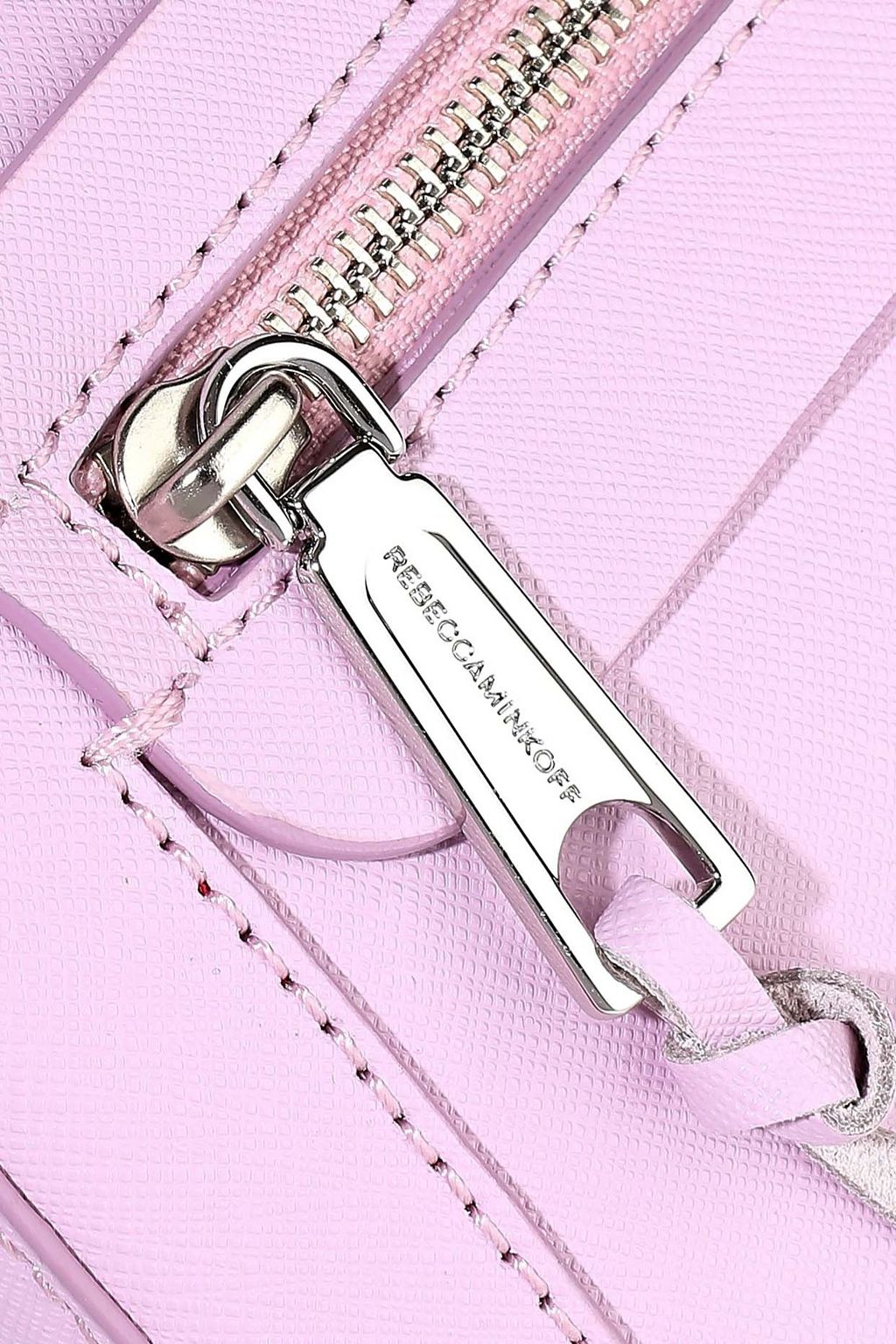 REBECCA MINKOFF Avery textured-leather shoulder bag