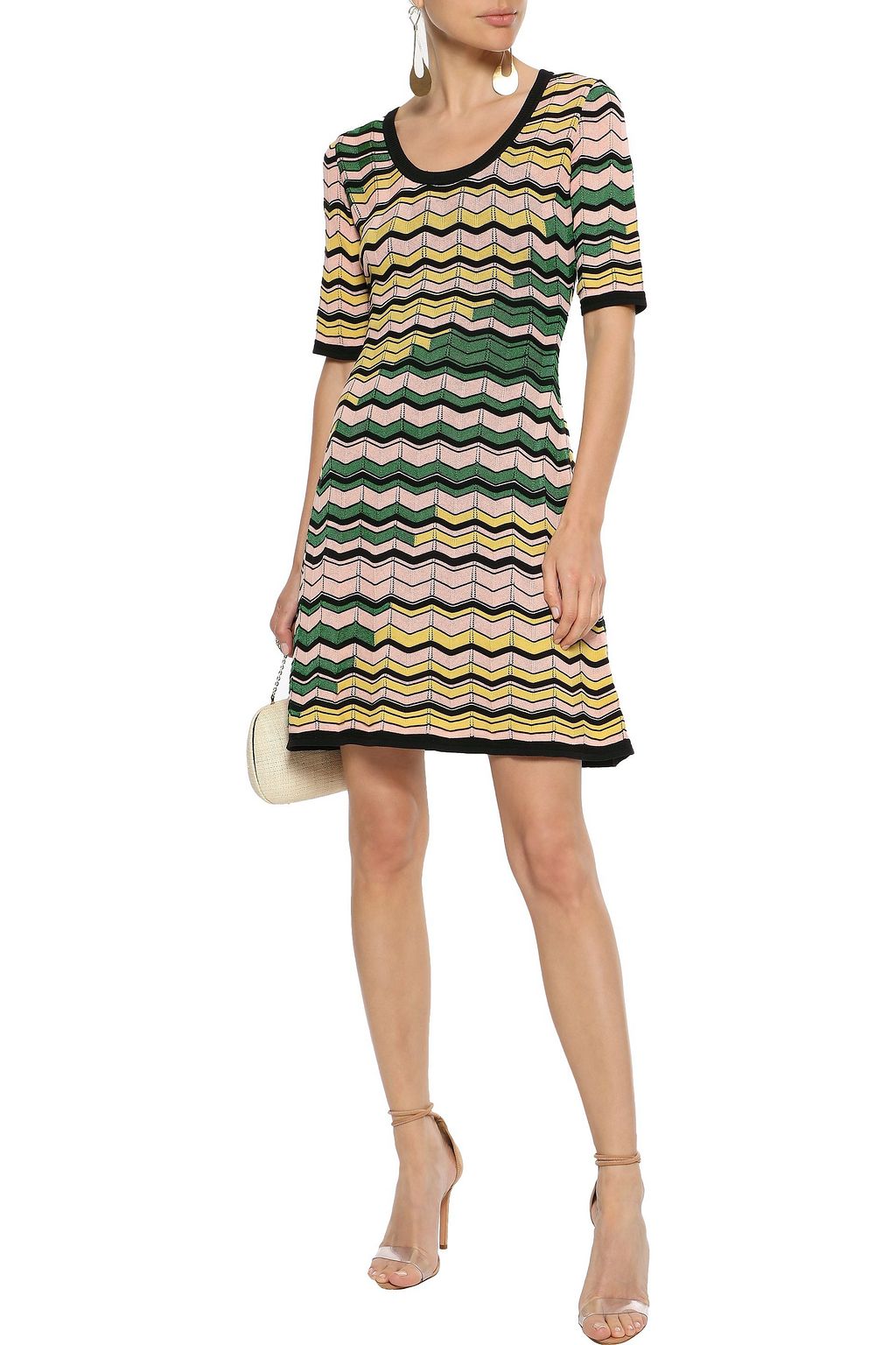 M MISSONI Crochet-knit mini dress