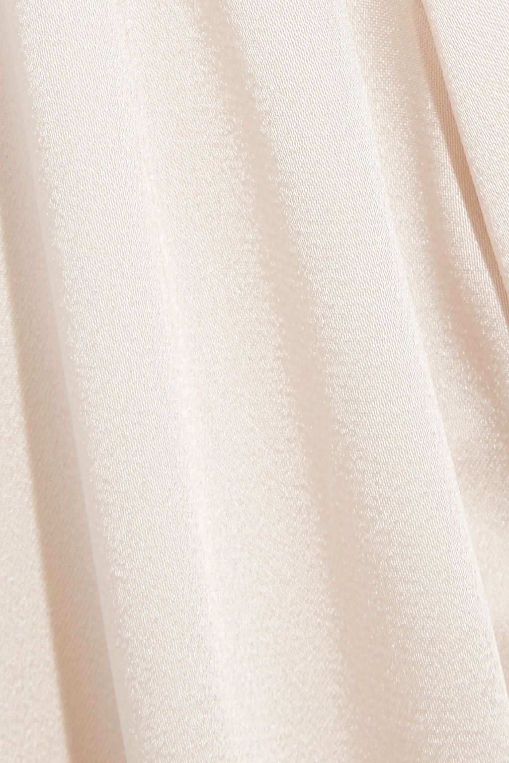 STELLA MCCARTNEY Satin-crepe dress