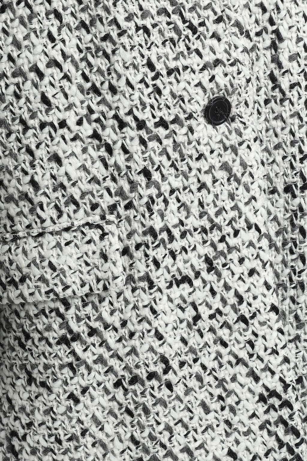 IRO Golden bouclé-tweed coat