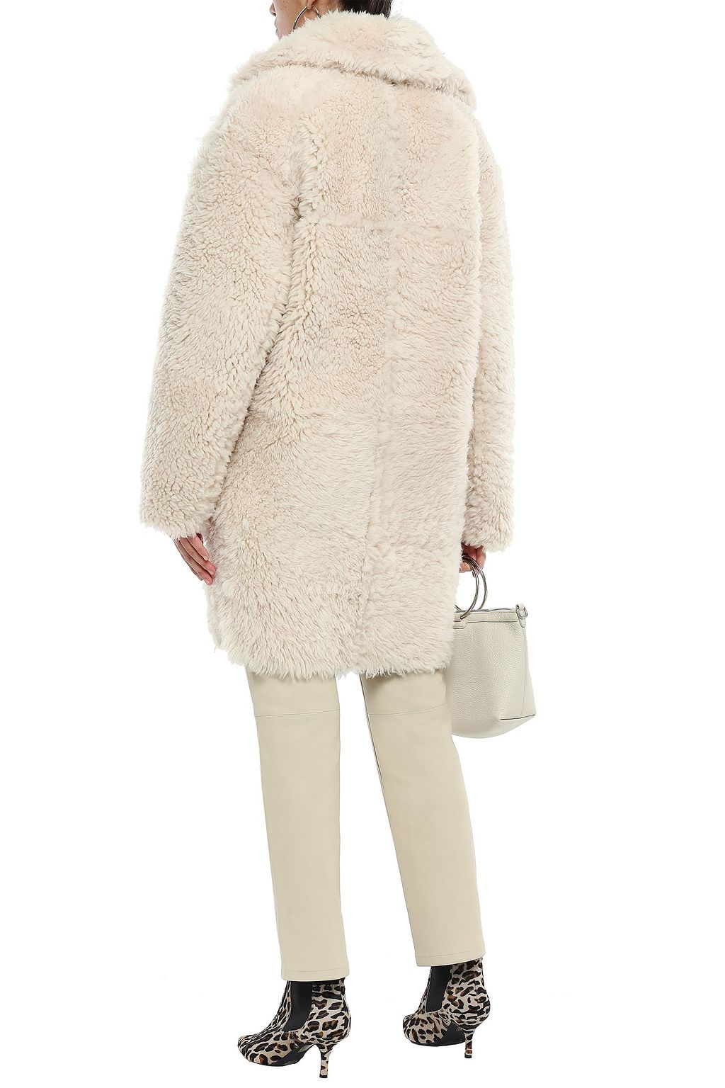 IRO Sunday reversible shearling coat