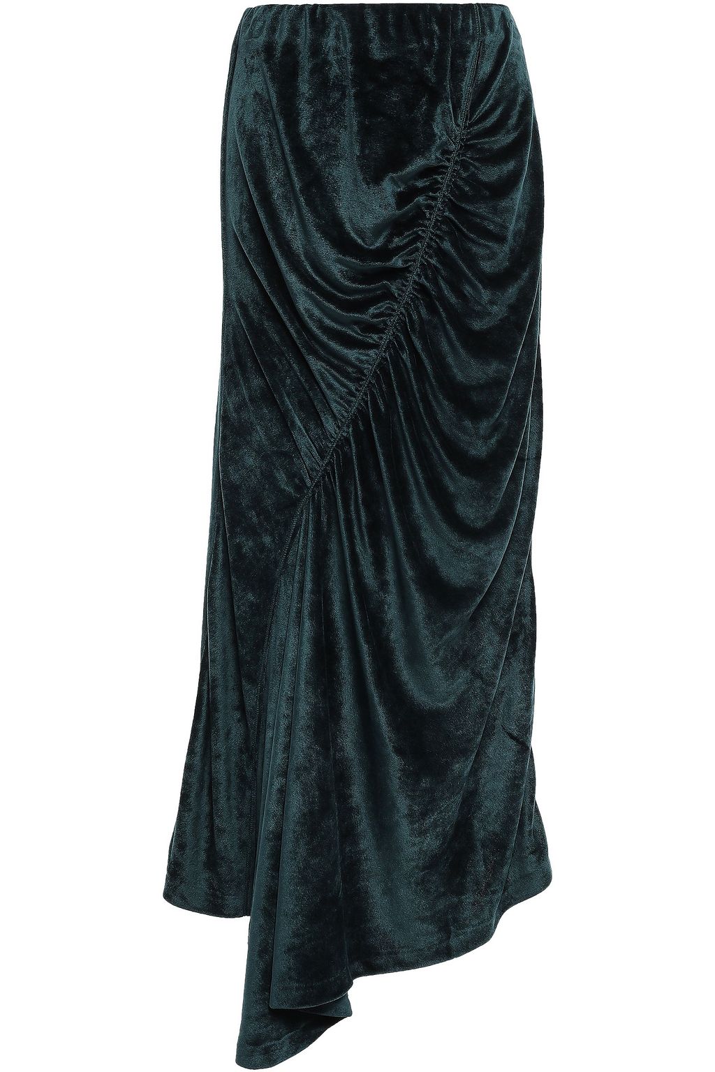 velour midi skirt