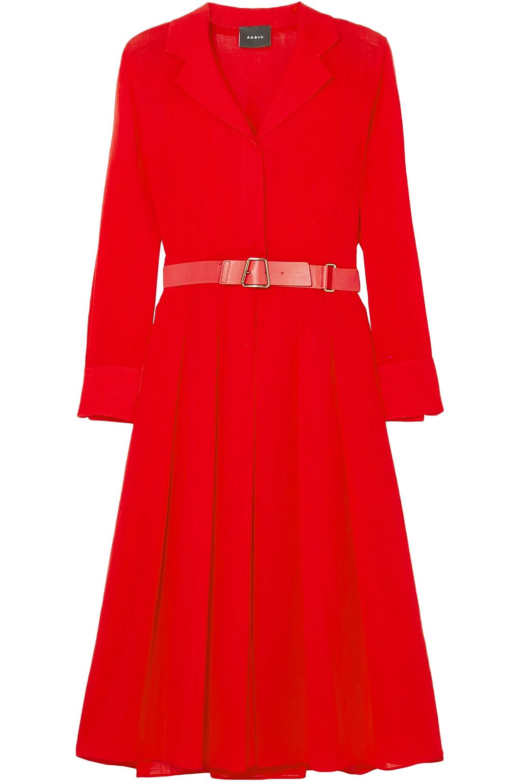 akris red dress