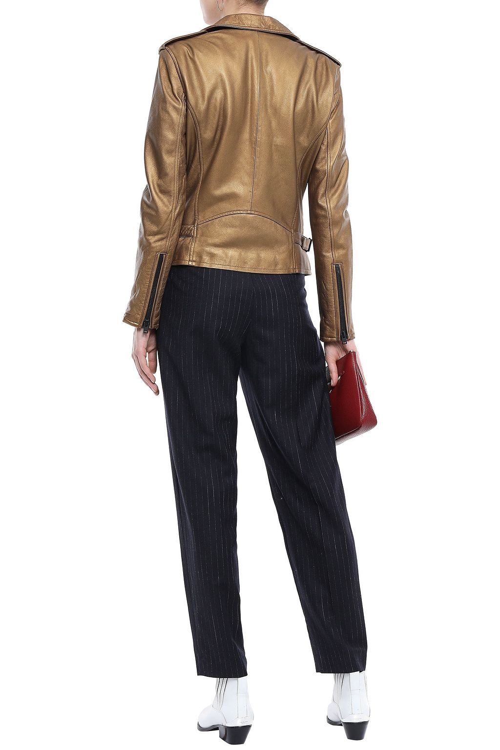 IRO Newhan leather biker jacket