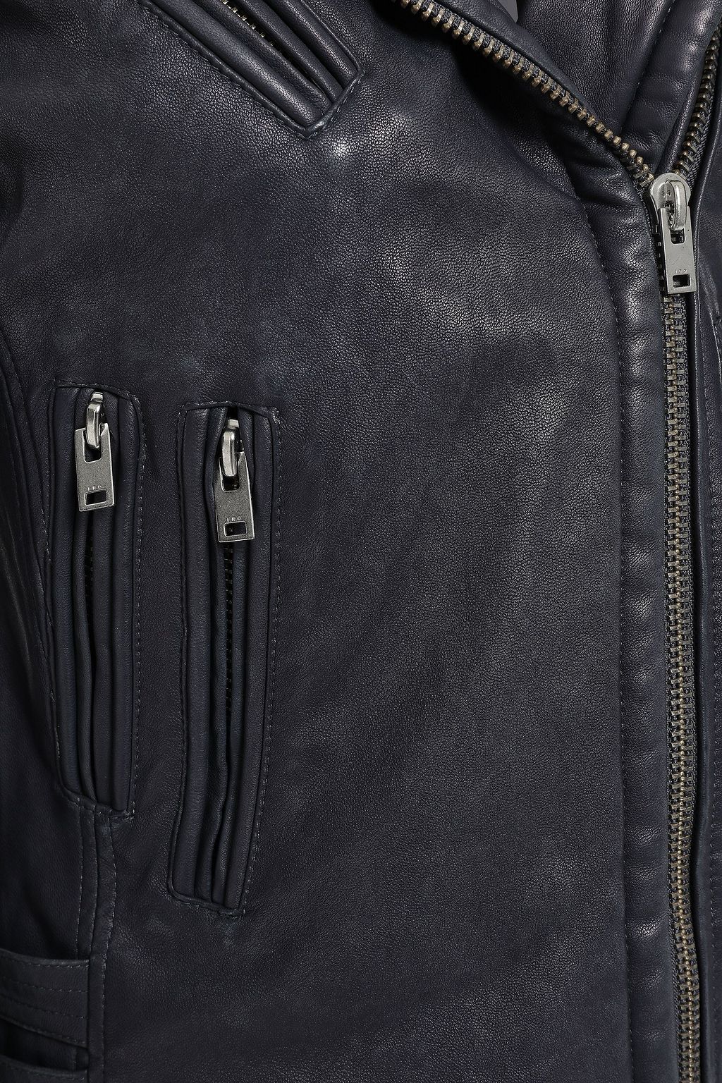 IRO Han washed-leather biker jacket