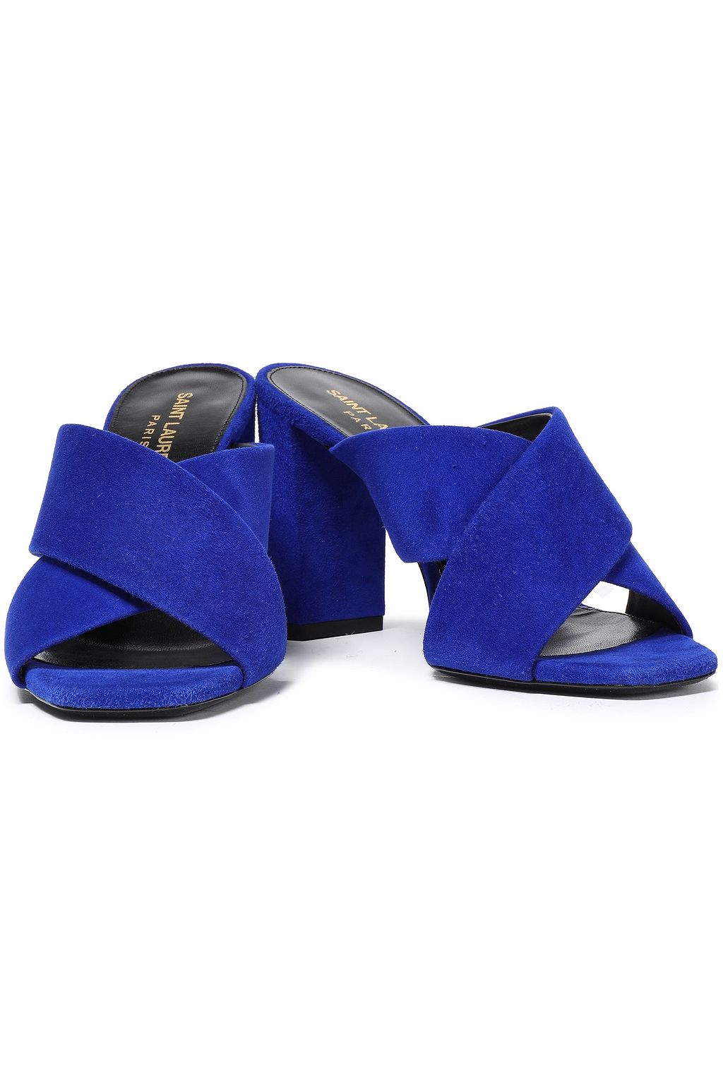 SAINT LAURENT Suede mules