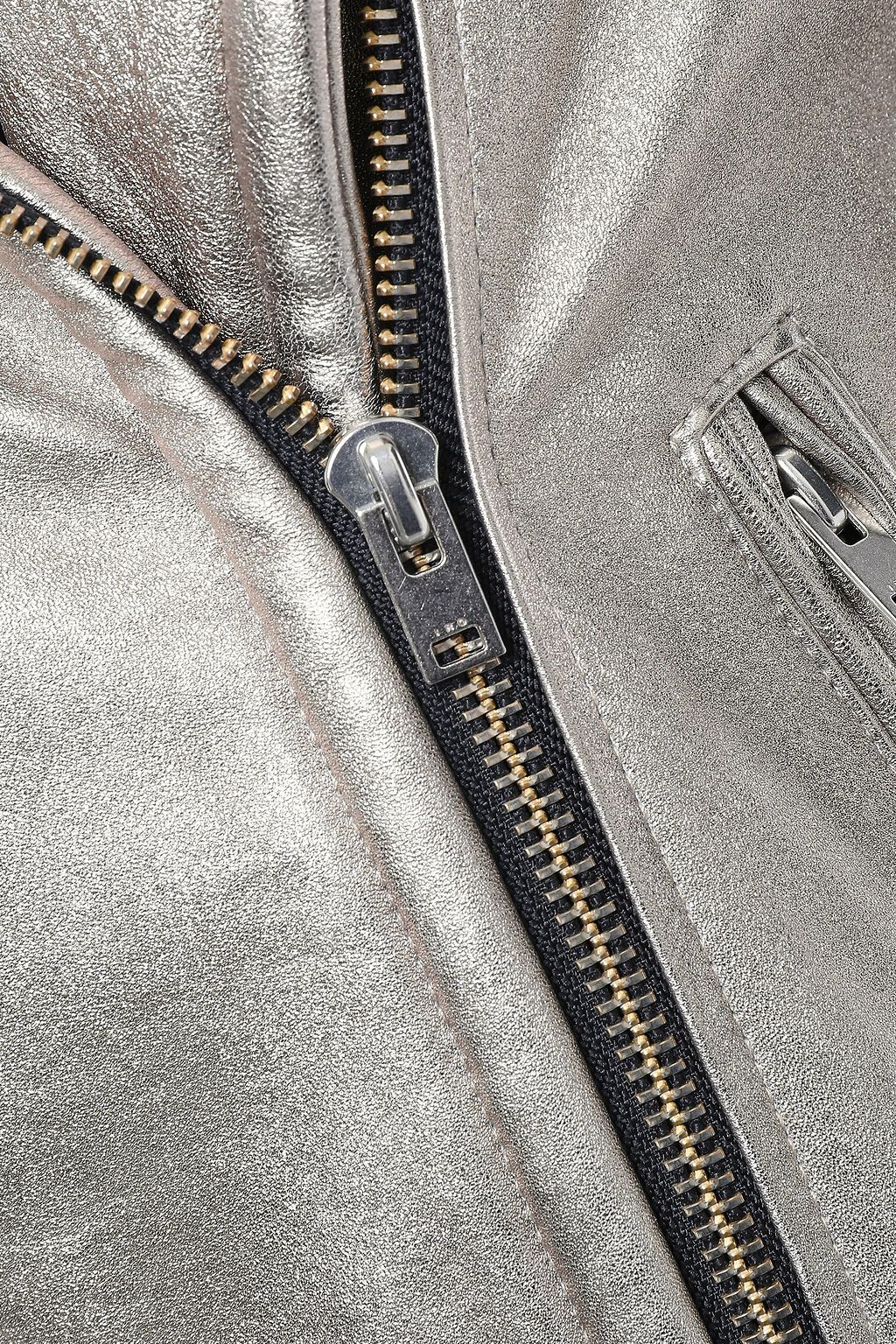 IRO Han washed-leather biker jacket