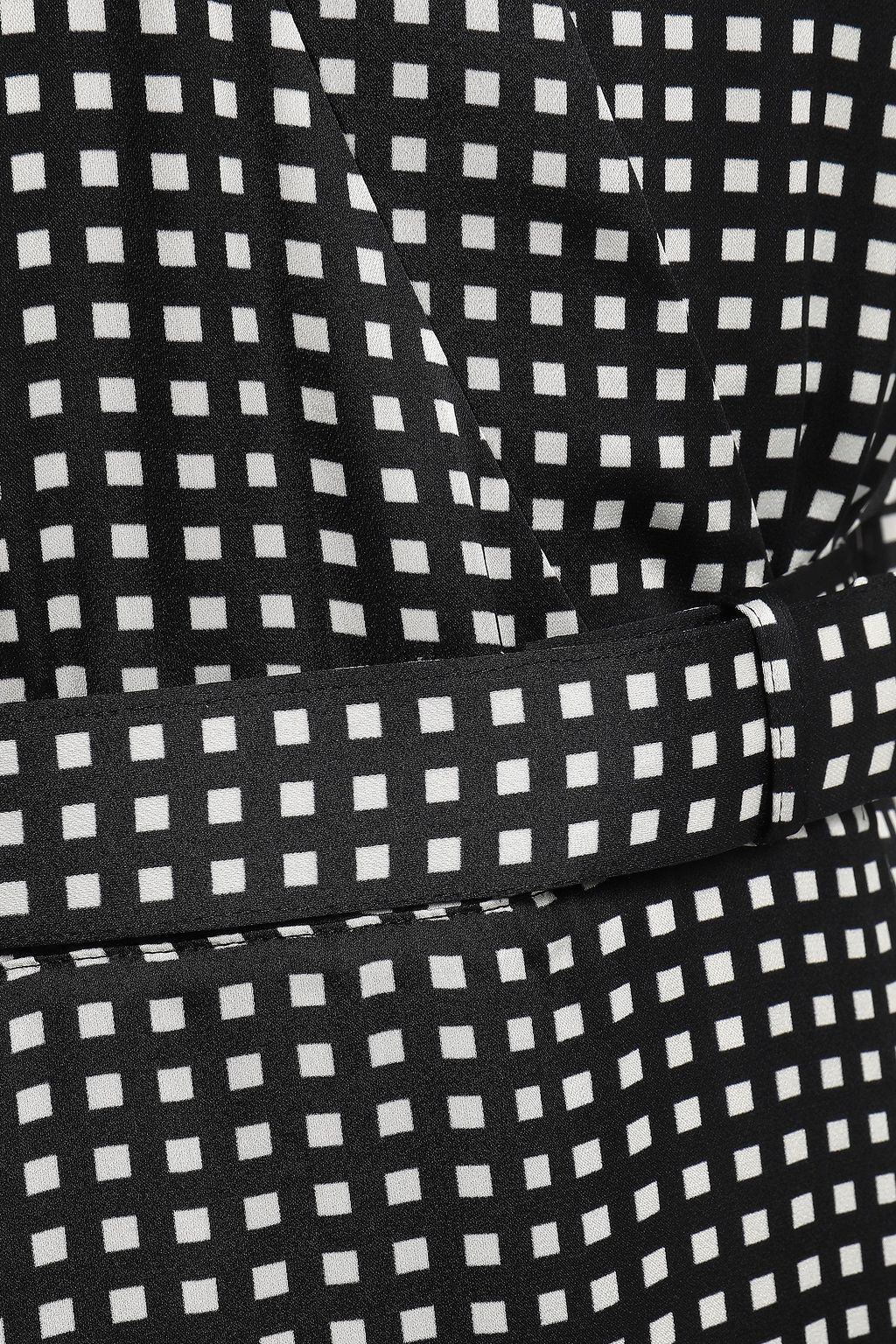 EQUIPMENT Kortni belted gingham crepe midi wrap dress