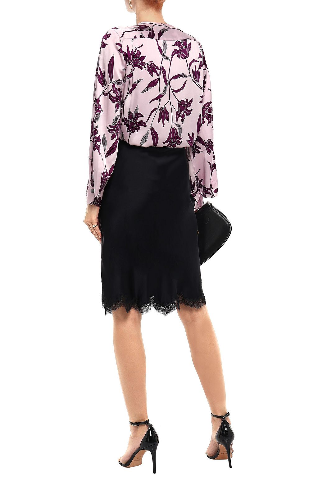 EQUIPMENT Delainey floral-print silk-satin blouse