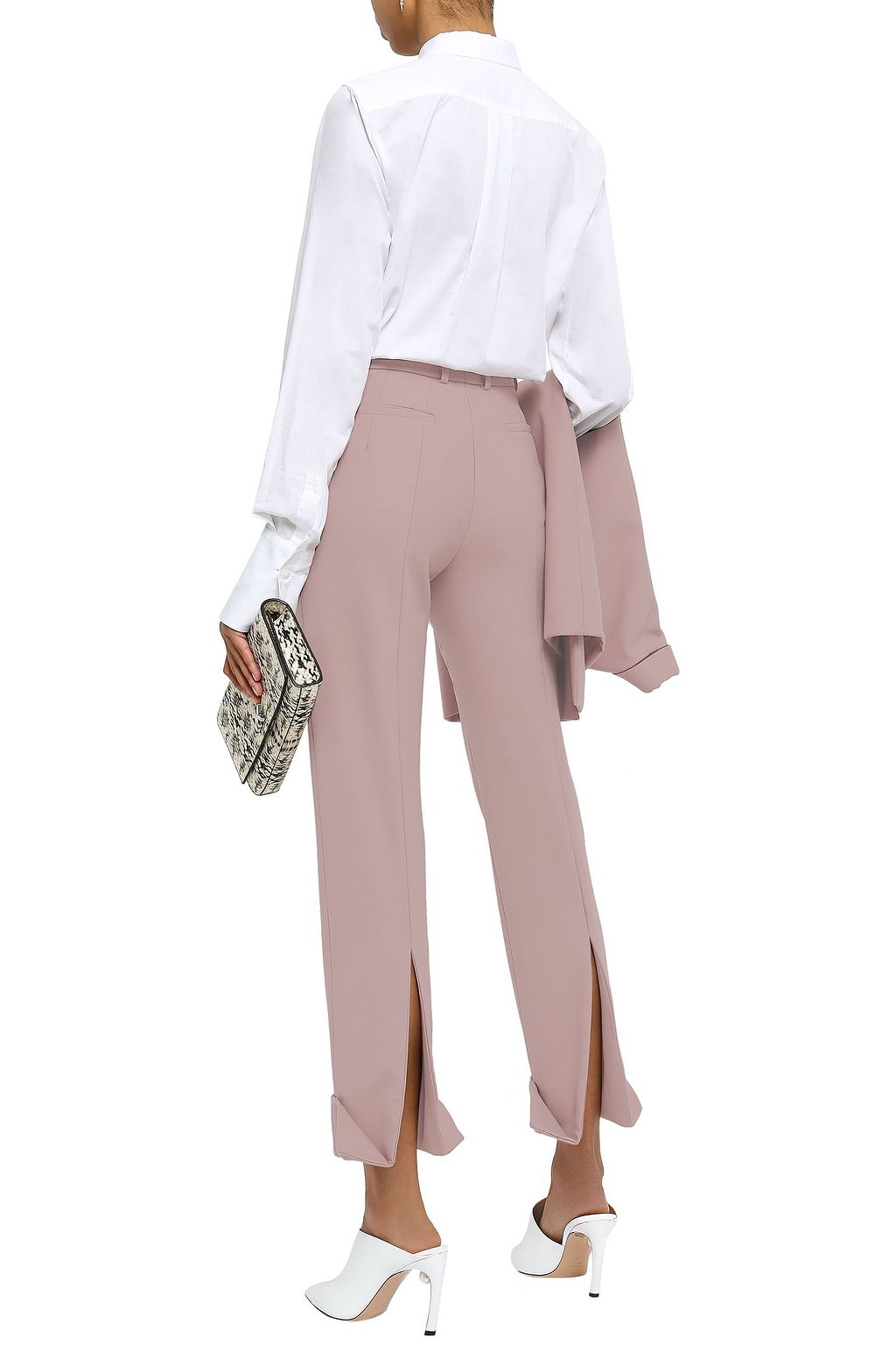 ROKH Twill straight-leg pants