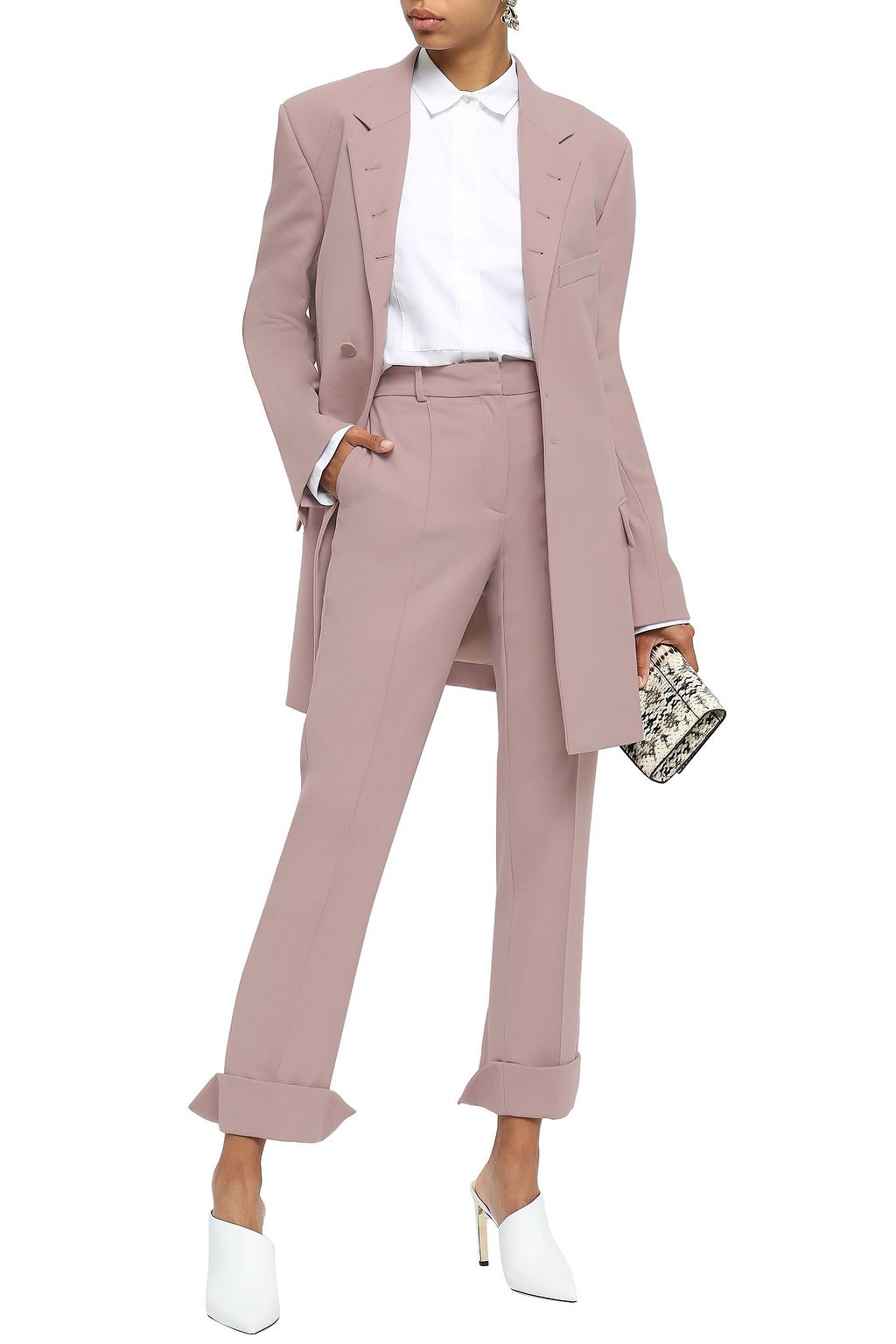 ROKH Twill straight-leg pants