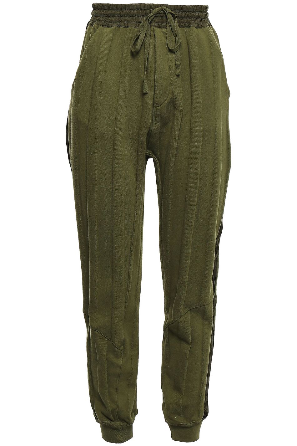 army green track pants