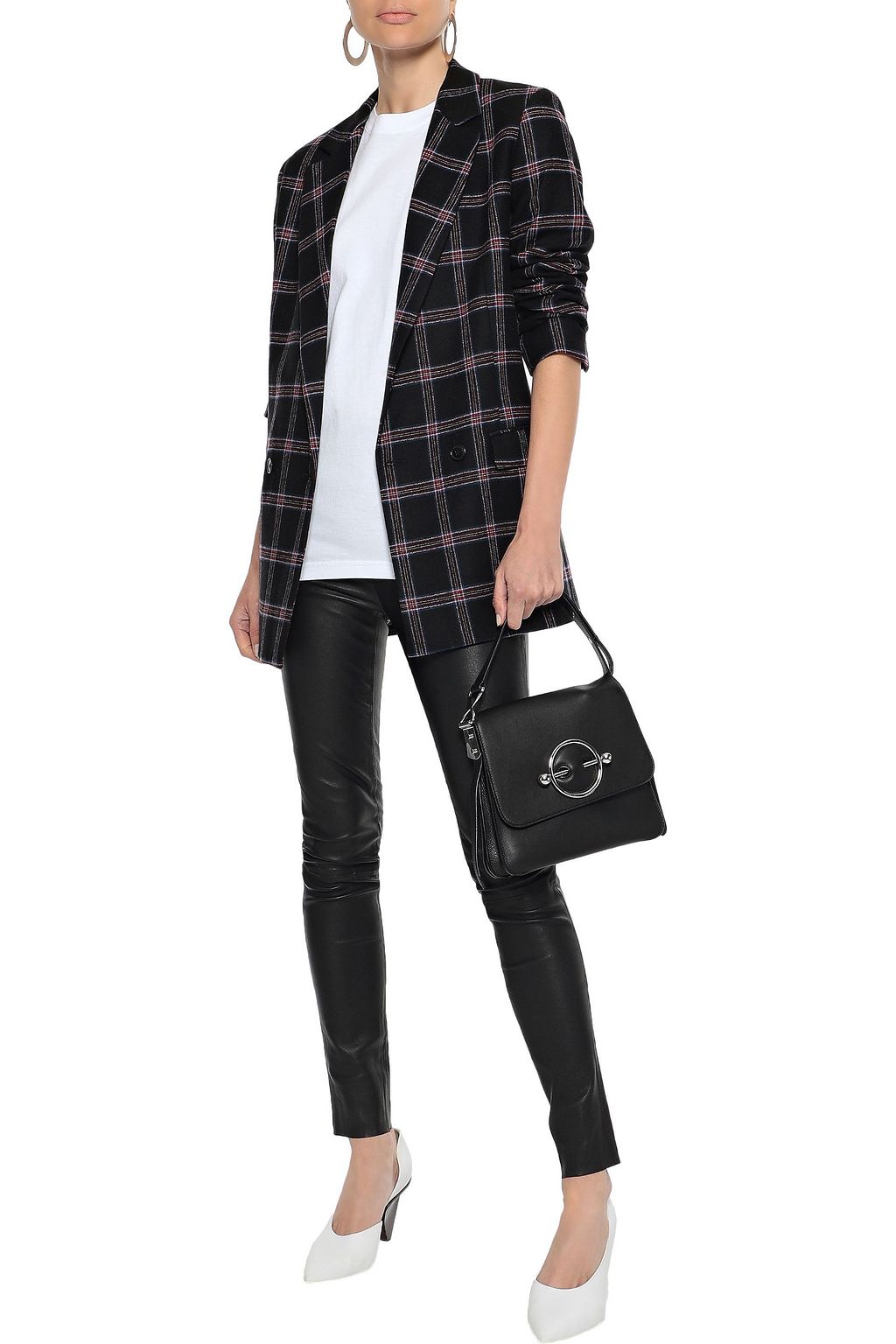 WALTER BAKER Stretch-leather leggings
