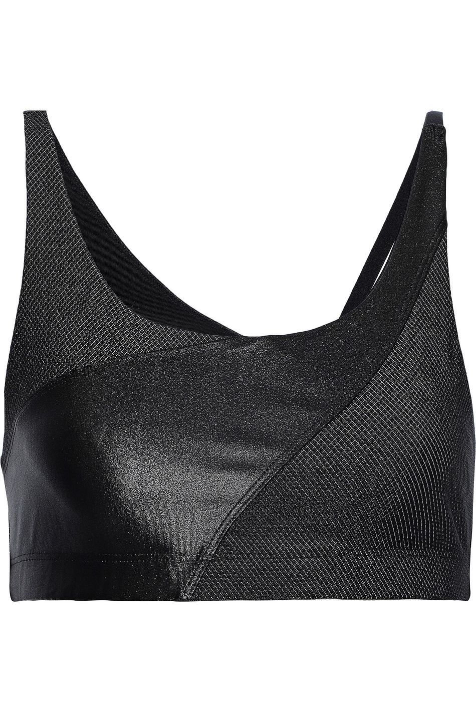 satin sports bra