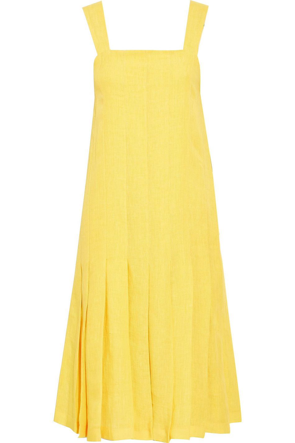 mansur gavriel linen dress
