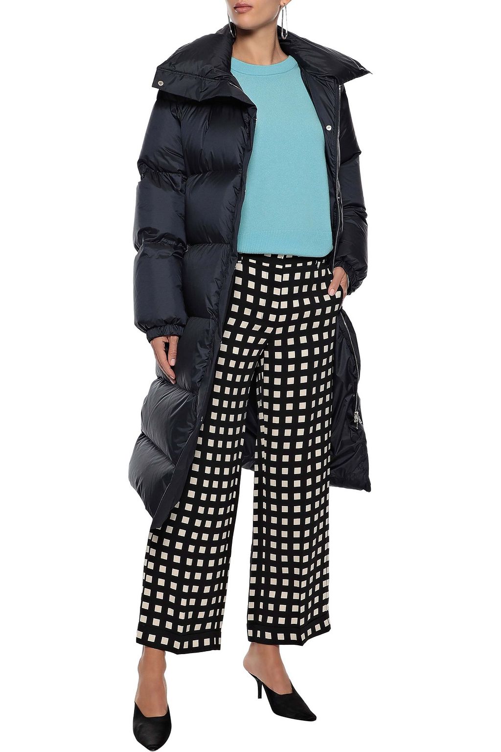 MANSUR GAVRIEL Quilted shell down coat