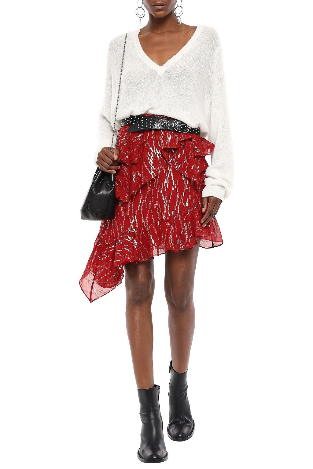IRO Ball brushed knitted sweater