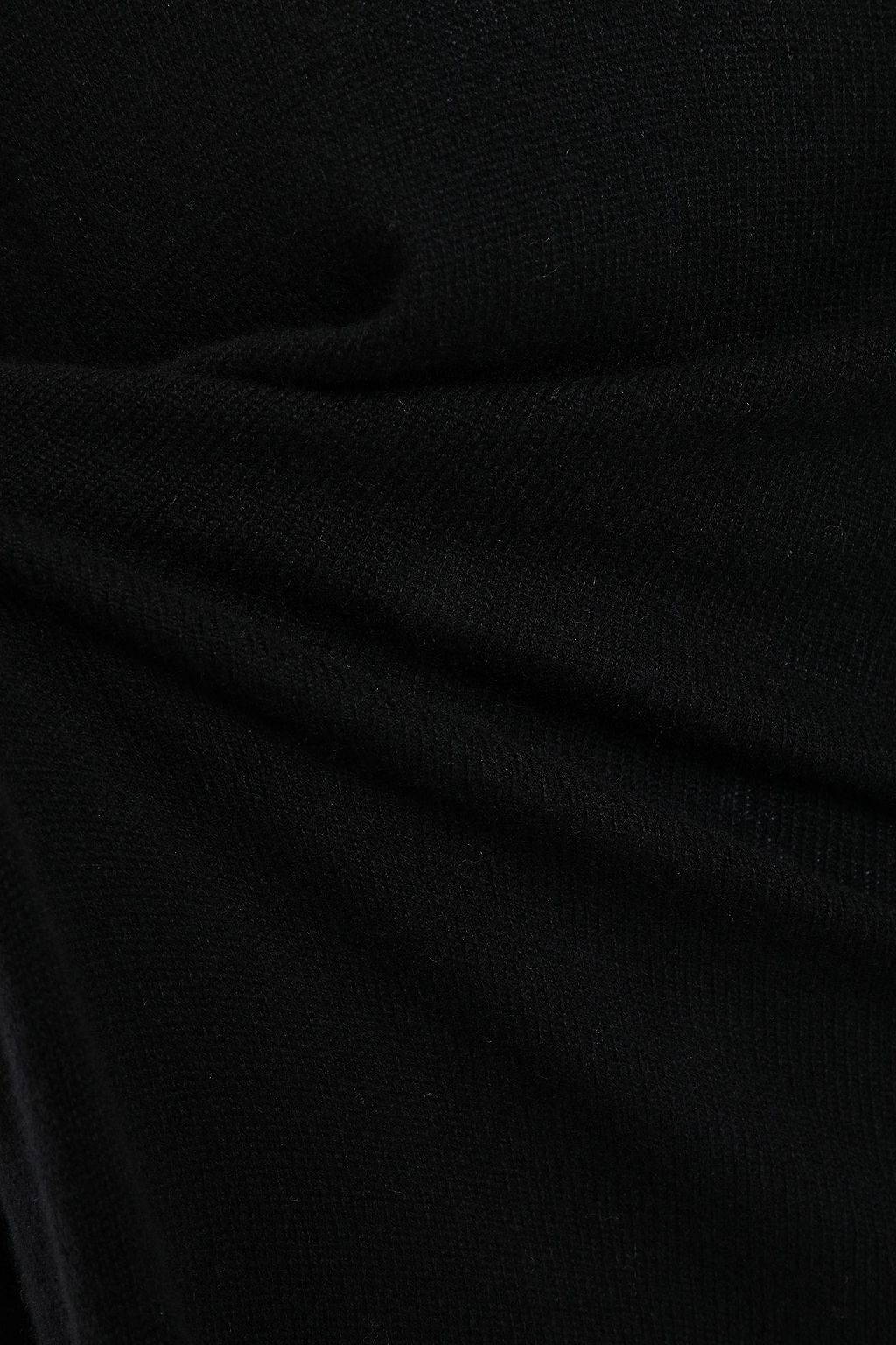 AUTUMN CASHMERE Fluted cashmere mini dress